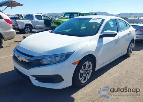 2018 Honda Civic Lx from USA, damaged, VIN 2HGFC2F57JH510537